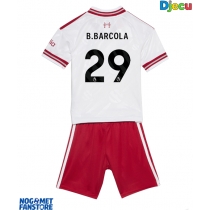 Liverpool Bradley Barcola #29 Gostujuci Dres za djecu 2026-27 Kratak Rukav (+ Kratke hlače)